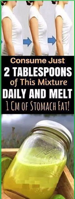 Consume Just 2 Tablespoons Of This Mixture Daily And Melt 1 Cm Of Stomach Fat! [Recipe]