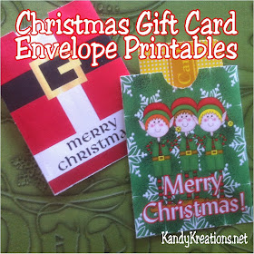 Everyone loves to receive gift cards at Christmas, but they aren't much fun to give.  Solve that problem with these cute Christmas gift card envelopes.  With this free printable you can print your own gift card envelopes with a cute Christmas poem and design so everyone will be happy! #giftcard #printable #christmasgift #diypartymomblog