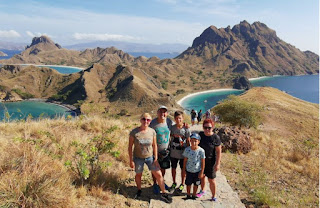 Padar Island o isla de Padar. Parque Nacional de Komodo, Indonesia.