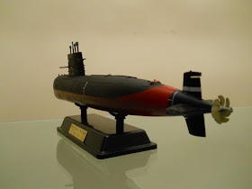 maqueta del submarino chino 039G1 clase Sung de bronco models escala 1/200