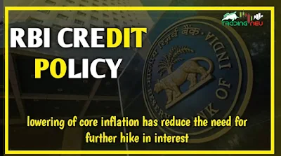 RBI Credit Policy: Lowering of core inflation has reduced the need for further hike in interest rates