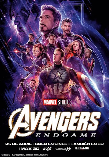 Avengers: Endgame (2019) película español latino