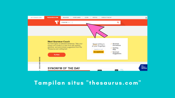 situs thesaurus.com