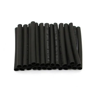 Heat Shrink Tube 2:1 Polyolefin Halogen-Free Sleeving Wire 7 Sizes Hown-store