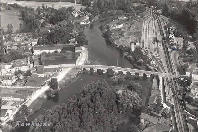 Gare Chateauneuf Vue aerienne