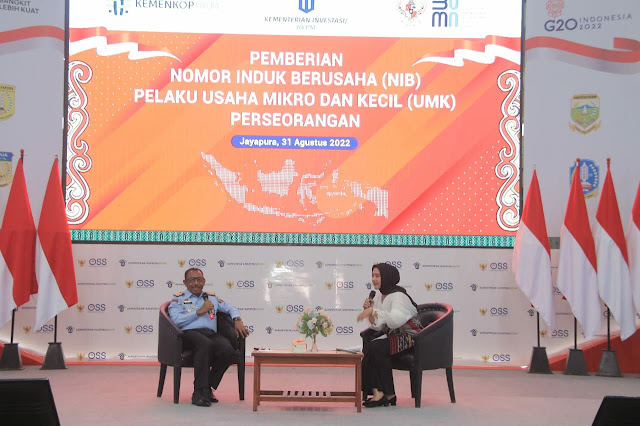 Negara Hadir Melalui Kemenkumham dan Kementerian Investasi Beri Layanan Gratis Bagi UMKM “Ayo Bangkit Meraih Kesuksesan dengan Legalitas UMKM”