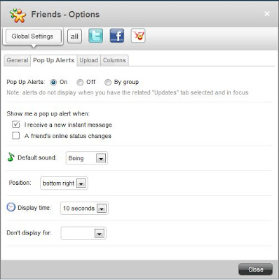 All in One Aplikasi untuk Twitter, Facebook, MySpace, Yahoo Messenger dan Email  | Yoono Mozilla adds-on untuk  Twitter, Facebook, MySpace, YM & Email