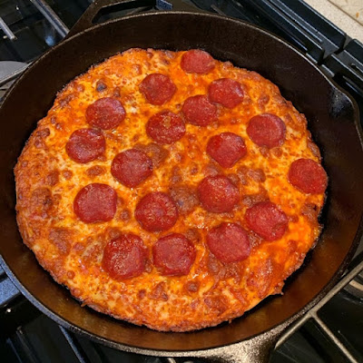 Cast iron Pizza