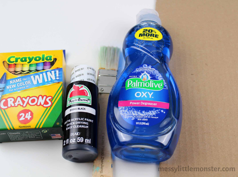 DIY scratch art supplies