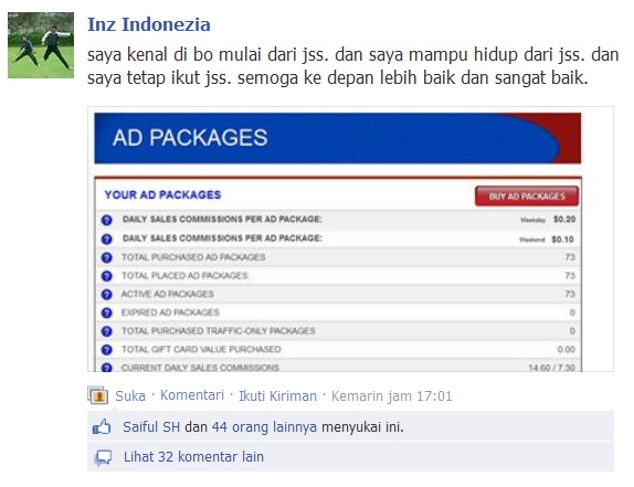 bukti pembayaran adclick xpress