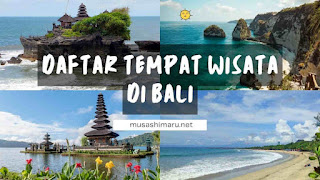 Daftar Tempat Wisata di Bali