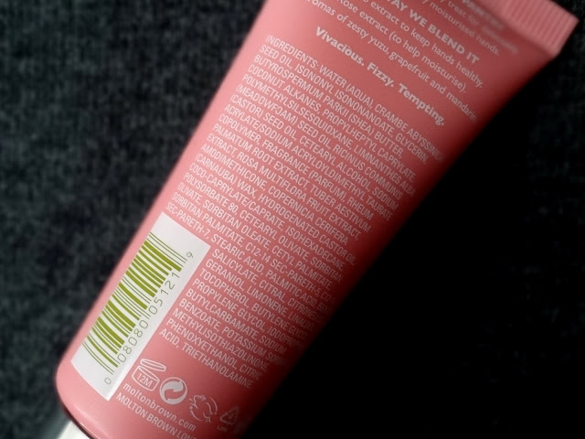 Molton Brown’s Rhubarb and Rose Replenishing Hand Cream