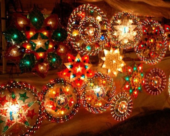 Filipino Christmas Decorations (Parol)  Only in the 
