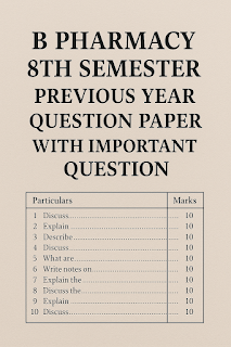 B pharmacy 7th SEM previous question papers PDF B Pharmacy PCI previous Question papers pdf download B Pharm previous Year Question Paper 1st Semester PDF Carewell pharma previous Year Question paper B pharmacy 5th SEM question papers PCI pdf B Pharm previous year question Paper AKTU b.pharm 3rd semester question papers pdf carewell pharma B Pharm previous year question Paper 1st Semester AKTU PDF