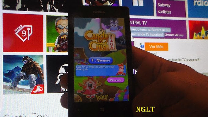 El juego Candy Crush Saga por fin a  dispostivos moviles con Windows Phone    