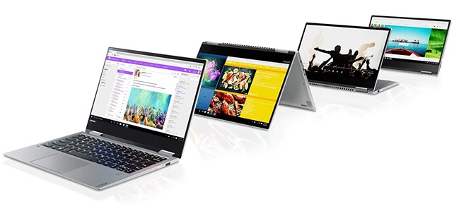 Lenovo Yoga 720-13IKBR: diseño convertible 4 en 1