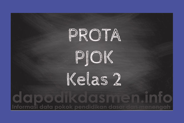 Prota PJOK Kelas 2 Semester 1 dan 2