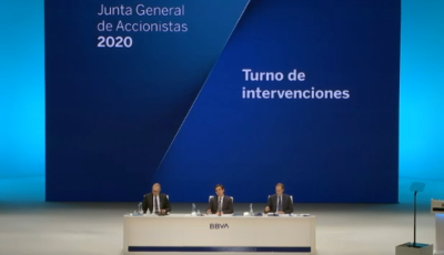 Quenda de intervencións Xunta Xeral de Accionistas BBVA 2020