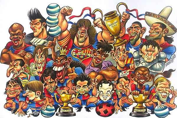 The two football teams MOST Successful Spanish FC Barcelona and Real Madrid