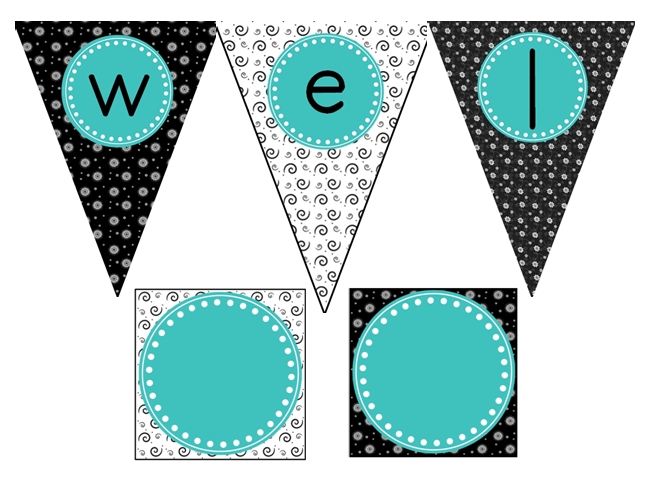 Teal And Black Classroom Decor | Modern World Furnishin Designer Blog