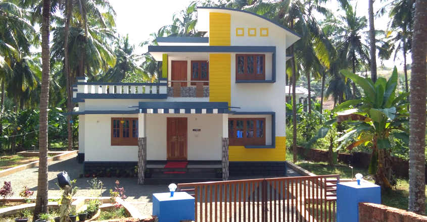 5 Cent 3 Bedroom Budget Home Design for 25 Lakhs Free 