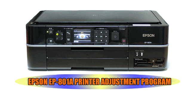 EPSON EP-801A PRINTER ADJUSTMENT PROGRAM