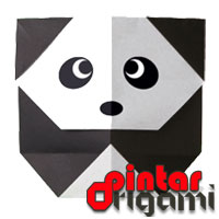 Cara Membuat Origami Panda