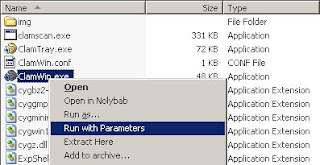 Run Program With Parameters 