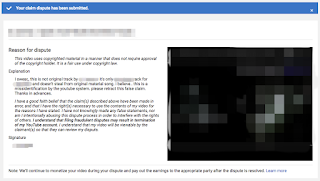 cara dispute claim copyright di youtube