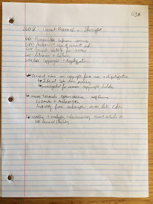 Student Learning Objective 2 - Current Research and Thoughts (handwritten)
