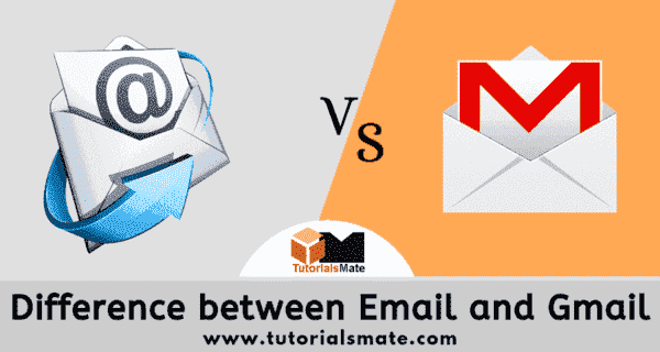 Difference between Email and Gmail