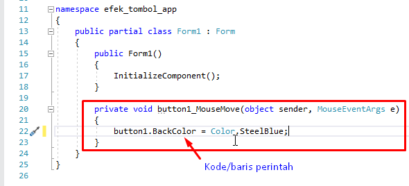 cara membuat efek warna di vb.net, tutorial cara membuat efek tombol di vb.net, membuat efek warna keren di vb.net csharp