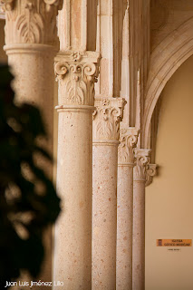 Columnas del actual Palacio de Congresos y Exposiciones
