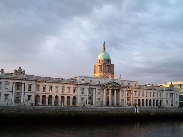 Custom House, actual ministerio de Medio Ambiente, Dublín (Archivo propio)