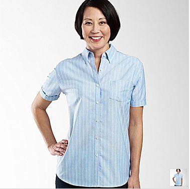 JCPenney: Women's Oxford Shirt for $4.24