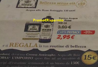 Logo Acqua Alle Rose ti rimborsa fino a 15 euro e vinci buoni spesa da 150 euro