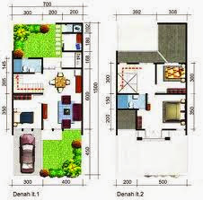 Desain Rumah Minimalis 2 Lantai Luas Tanah 72 M