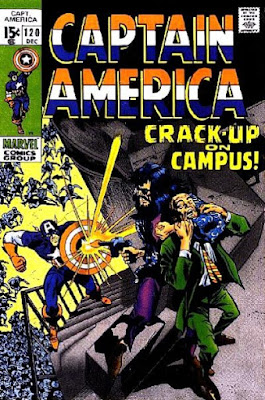 Captain America #120, Crack-Up on Campus