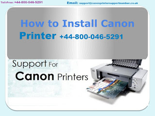 How to Install Canon Printer? +44-800-046-5291