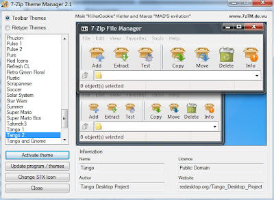 7-Zip Theme Manager 2.1