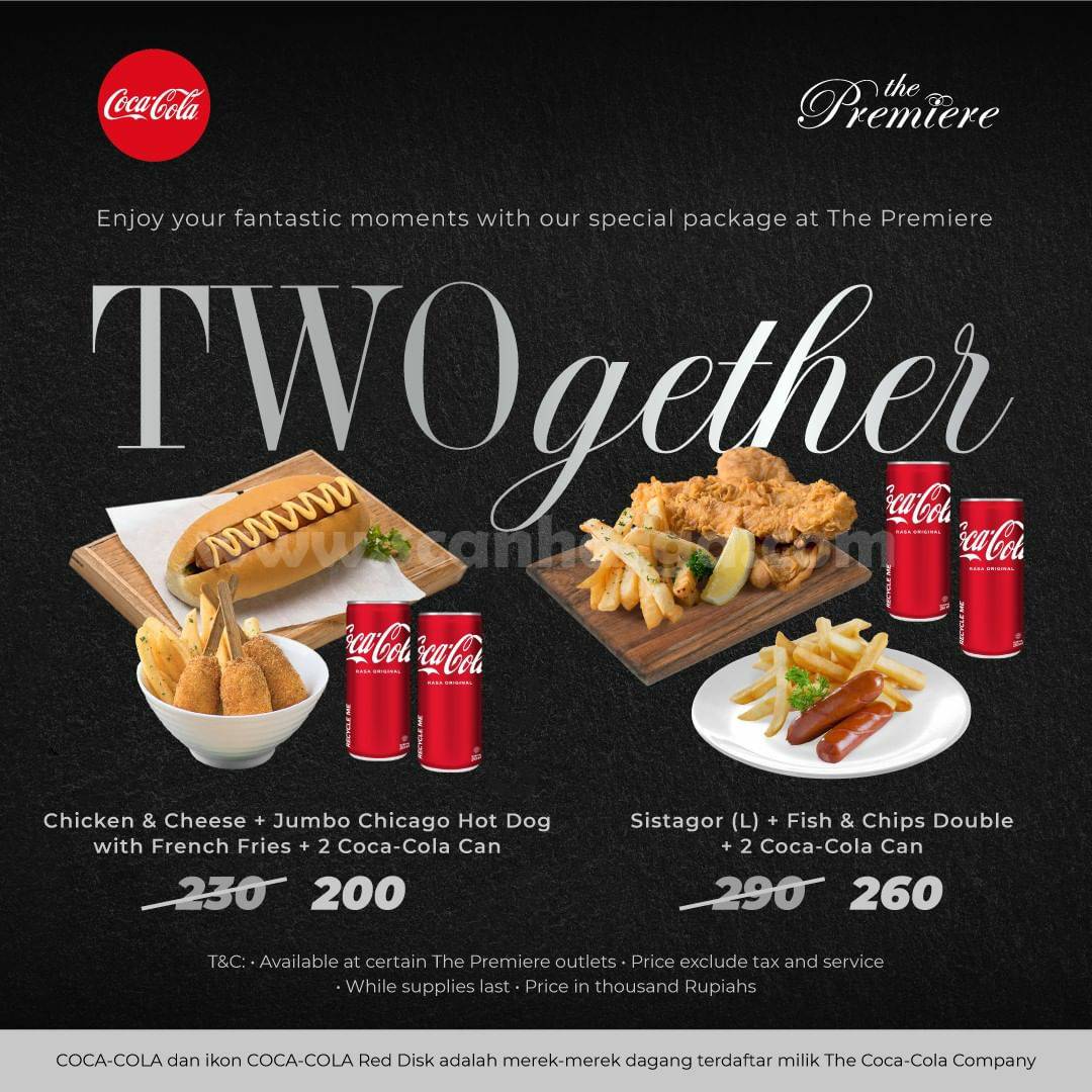 Promo XXI CAFE PAKET TWOGETHER THE PREMIERE
