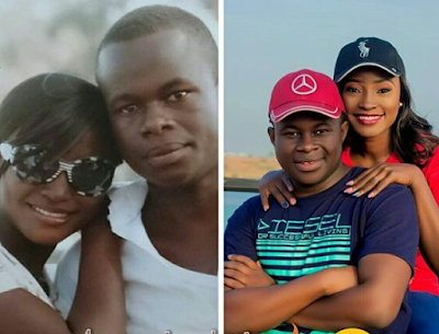 Photos: Few days to their wedding, Nigerian couple who dated for 9 years share before and after photos chronicling their amazing transformation