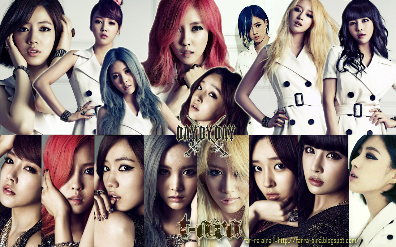 of T-ara's concept pictures for 'Day by Day' their 6th mini-album ~ T ...