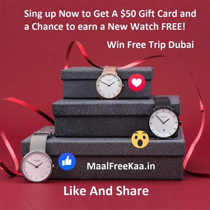 Sign Up To Get Free $50 Gift Card & Free Watch and more