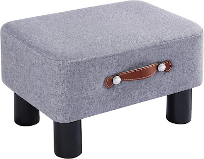 Fabric Small Ottoman Foot Rest Design