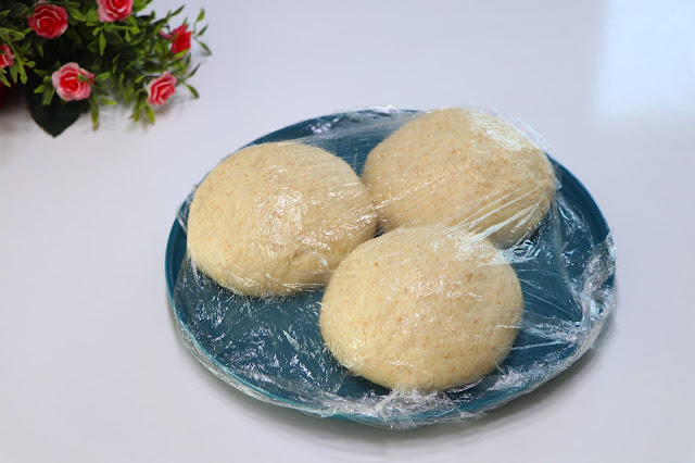 خبز تميس الأفغاني  باسهل واسرع طريقة عمل خبز تميز في الفرن لاطيب فطور مع رباح محمد ( الحلقة 824 )