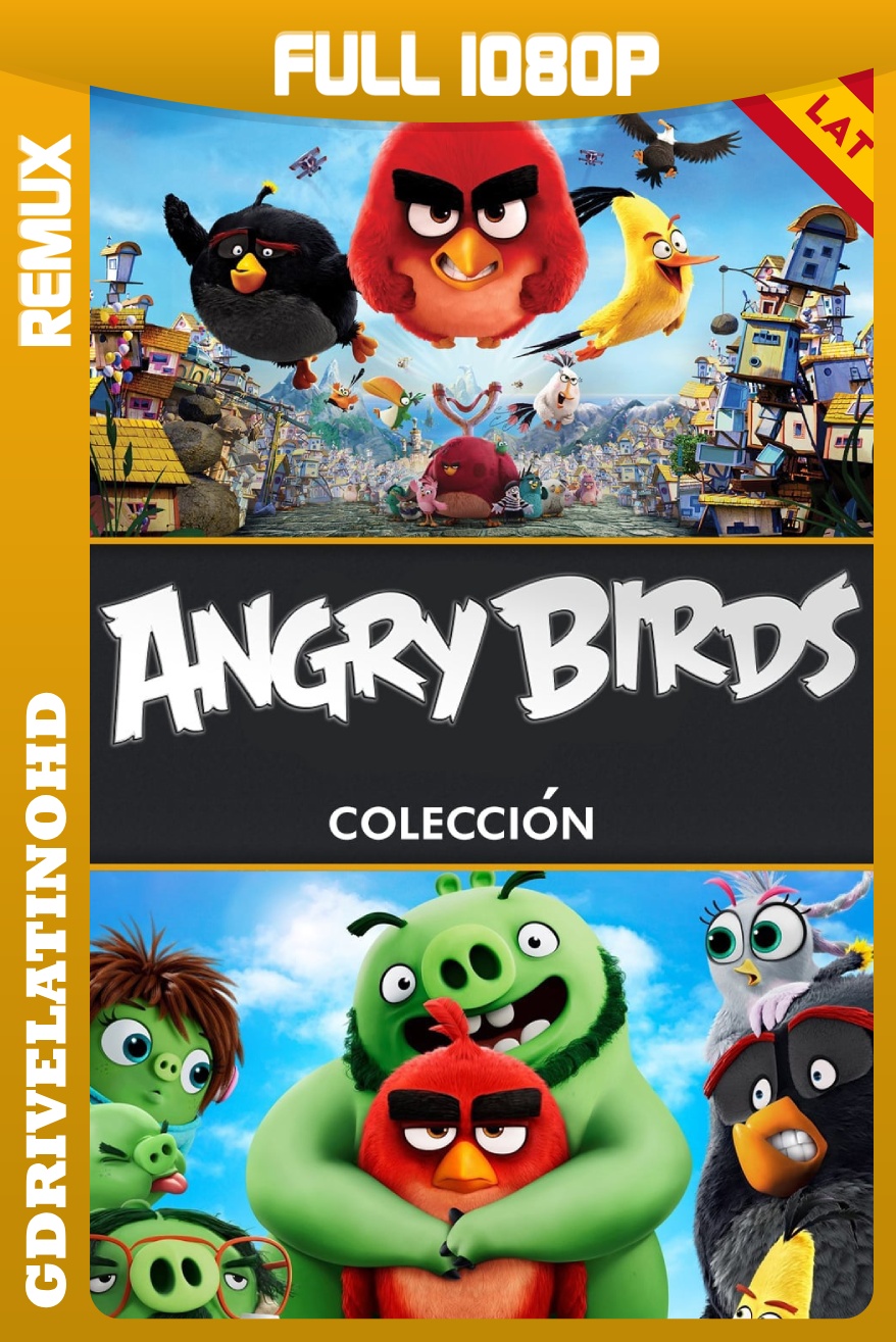 Angry Birds – Colección (2016-2019) BDRemux 1080p Latino-Inglés