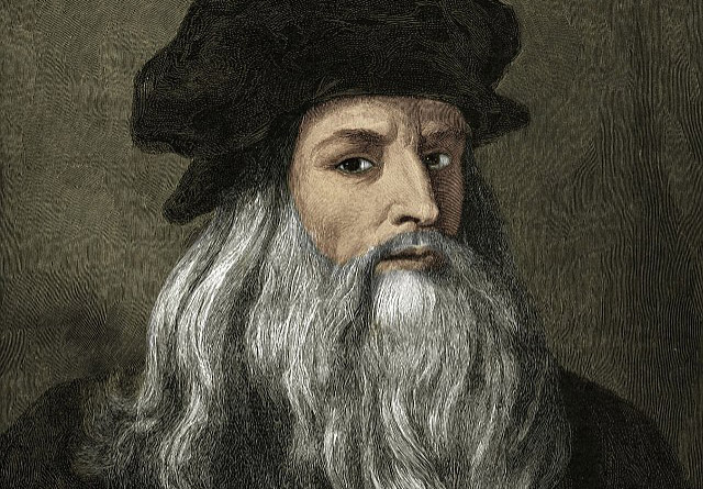 3. Leonardo Da Vinci – IQ level: 200