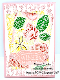 Nigezza Creates, Stampin' Up! Mosaic Mood