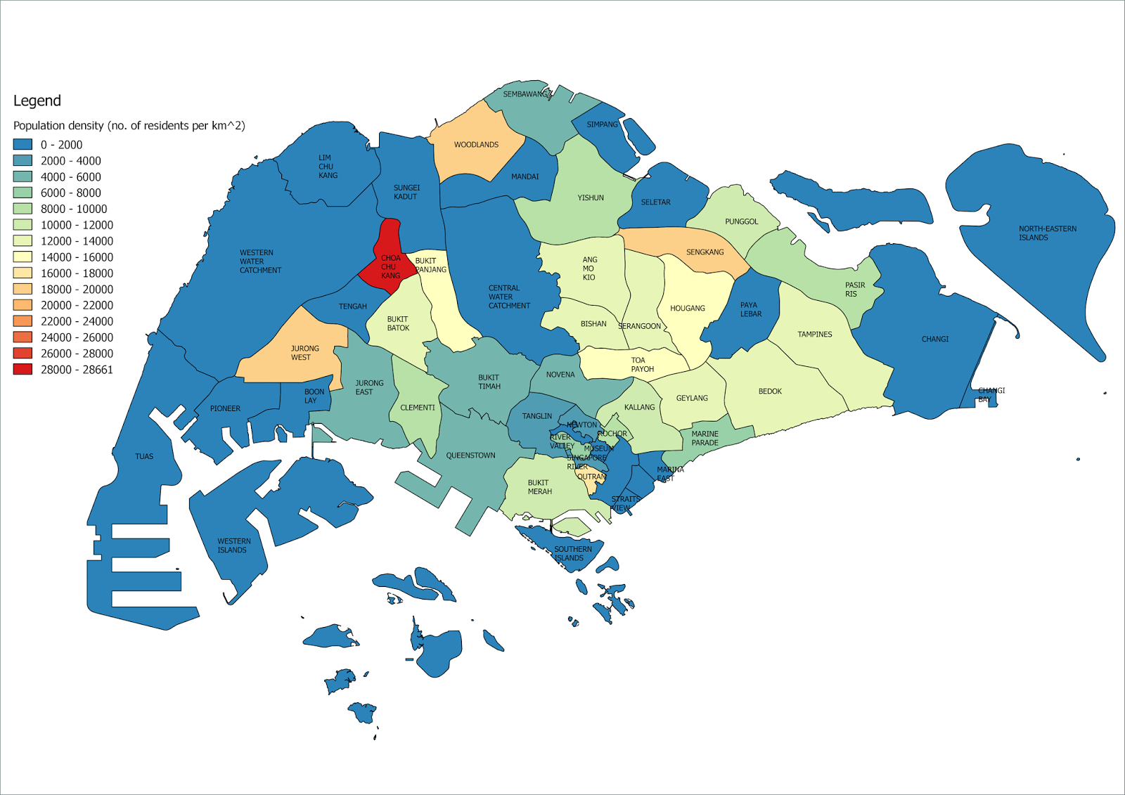 Geodata Musing The Densest Places In Singapore